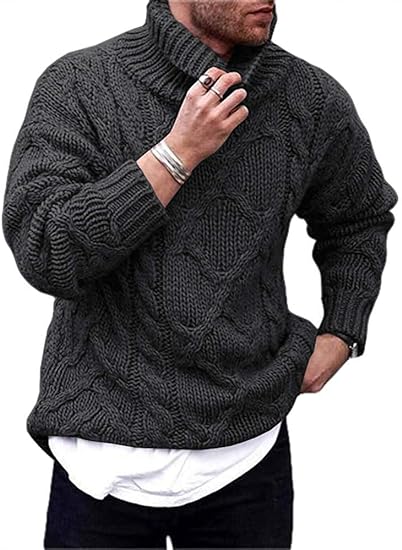 Drune | eleganter Rollkragenpullover für Herren