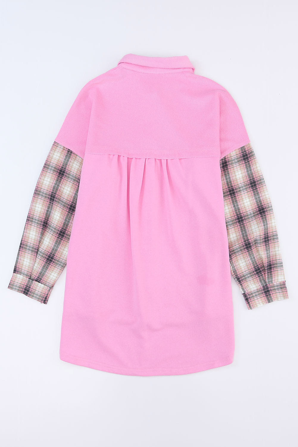 Drune | Gepunktete Flanellhemden Polyester und Baumwolle Einzigartiger Look