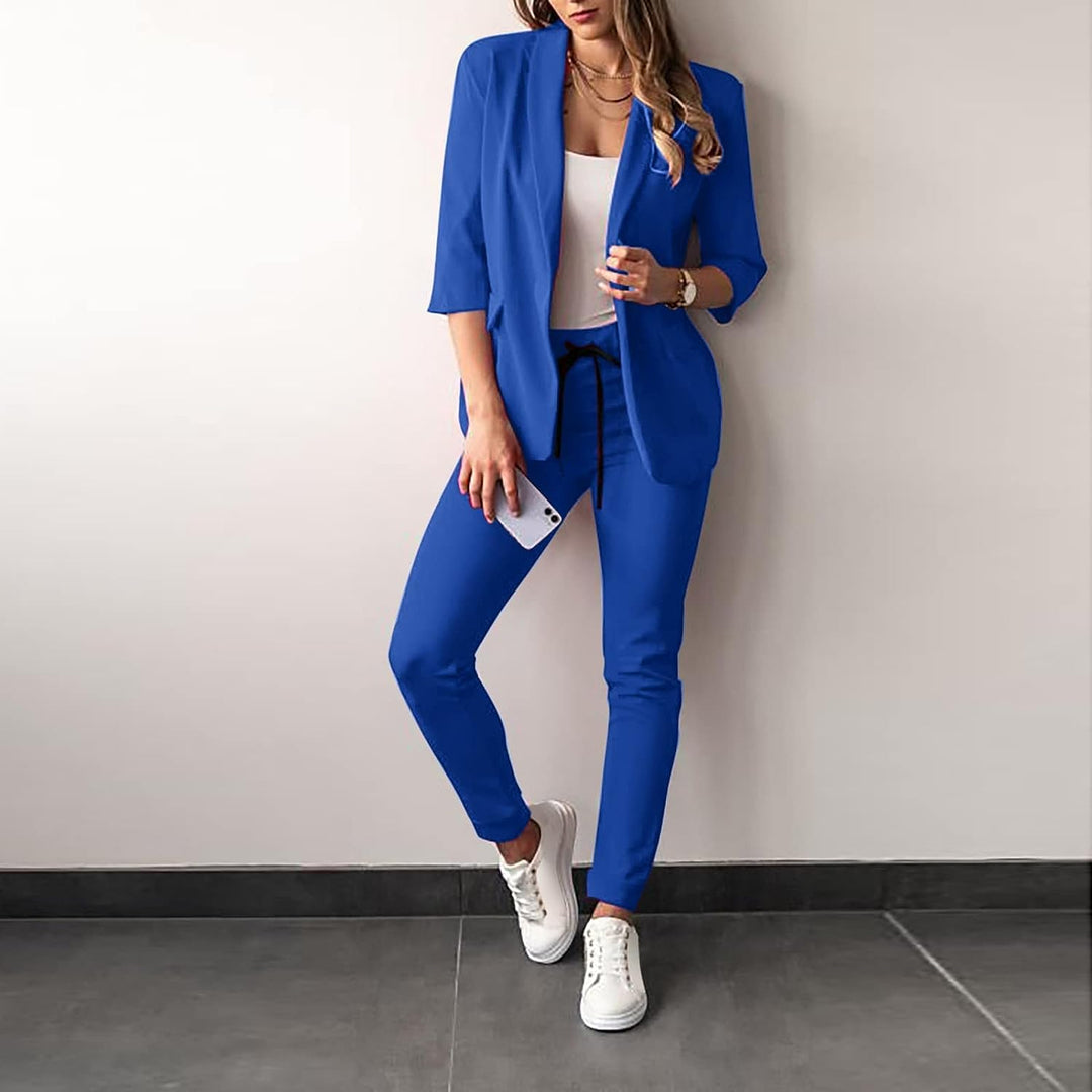 Drune 2-teiliger Damenanzug | Stilvoller Blazer und Hose für Damen
