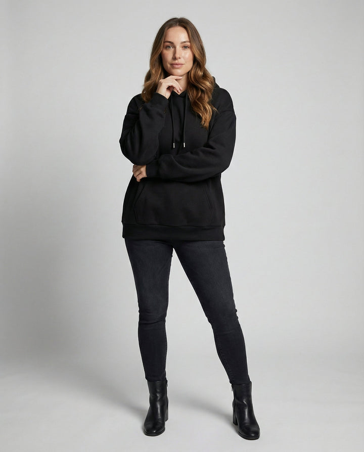 Bequemer Damen Kapuzenpullover | Drune