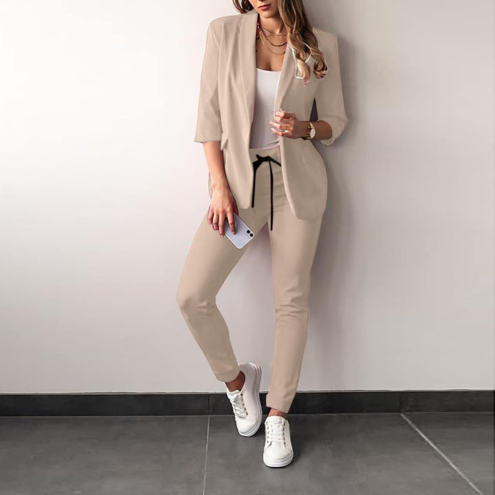 Drune 2-teiliger Damenanzug | Stilvoller Blazer und Hose für Damen