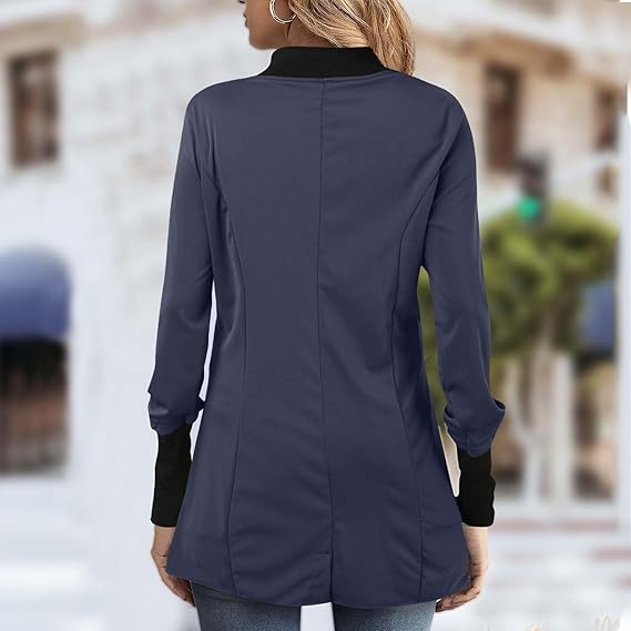 Drune Stehend Kragen Jacke