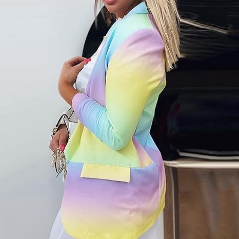 Drune | Langärmelige Tie-Dye-Blazer