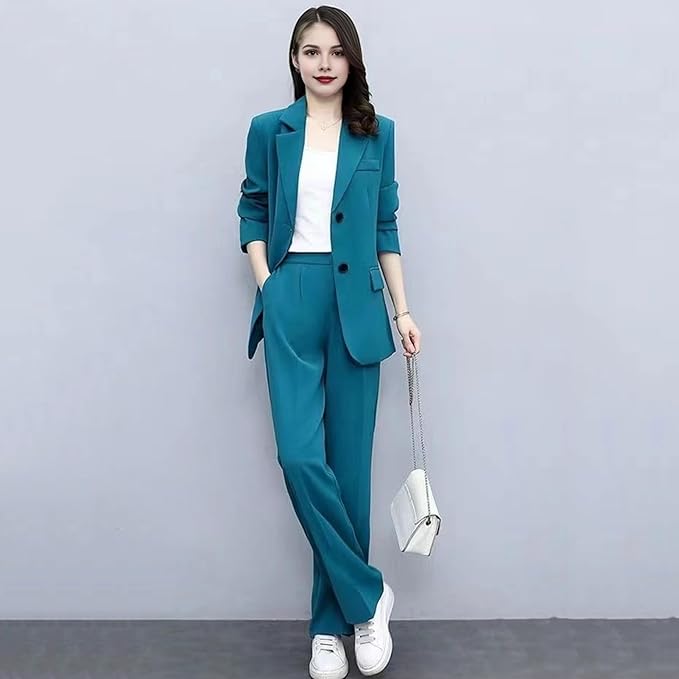 Drune | Eleganter Hosenanzug mit tailliertem Blazer
