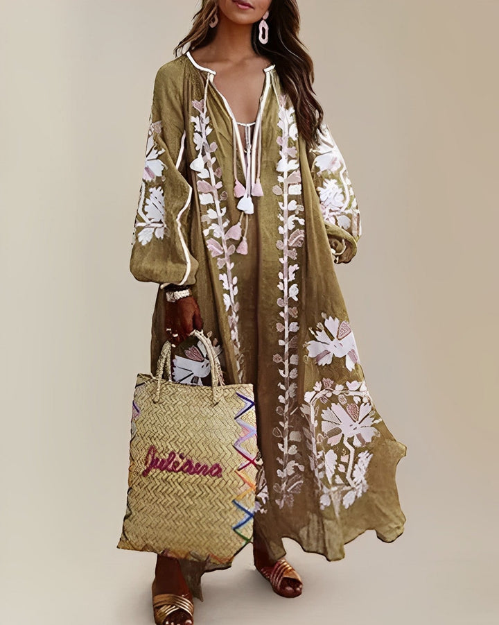 Drune | Retro Boho Loose Kleid
