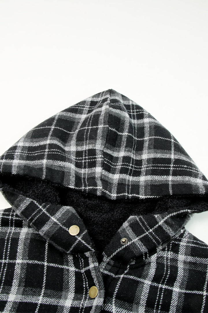 Drune | Gitterjacke mit Plüschfutter Warm und Stilvoll Ideal Für Den Alltag