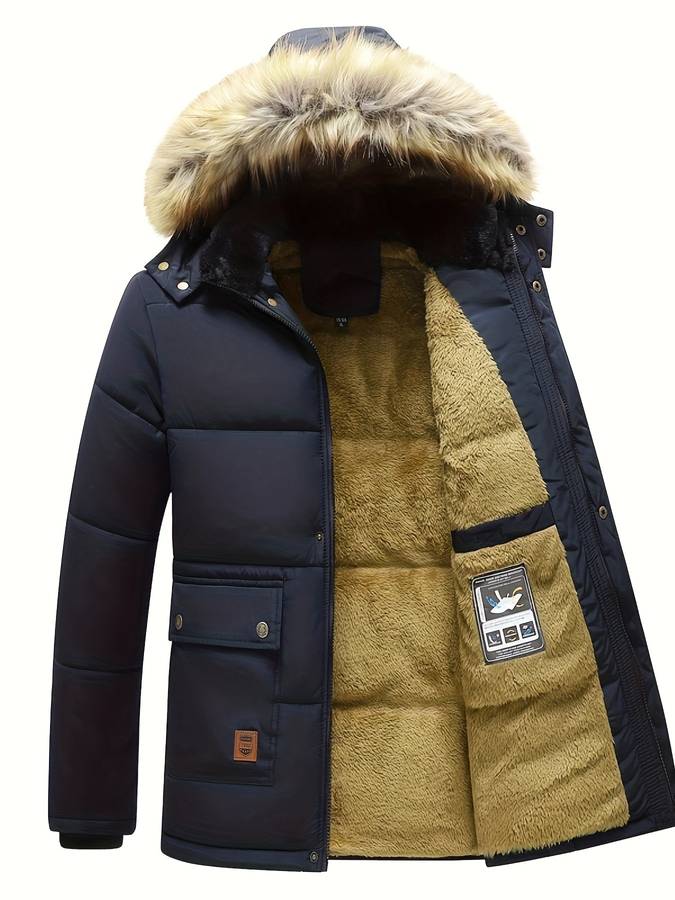 Drune | Wintermantel mit Kapuze