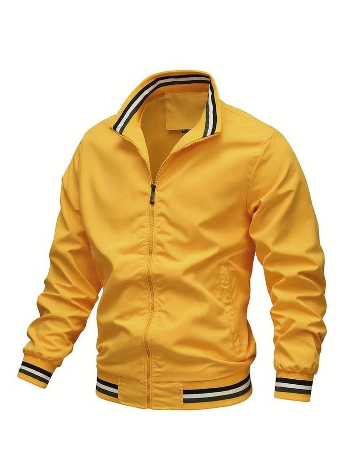 Drune | Stylische Bomberjacke mit Rippkragen für Herren
