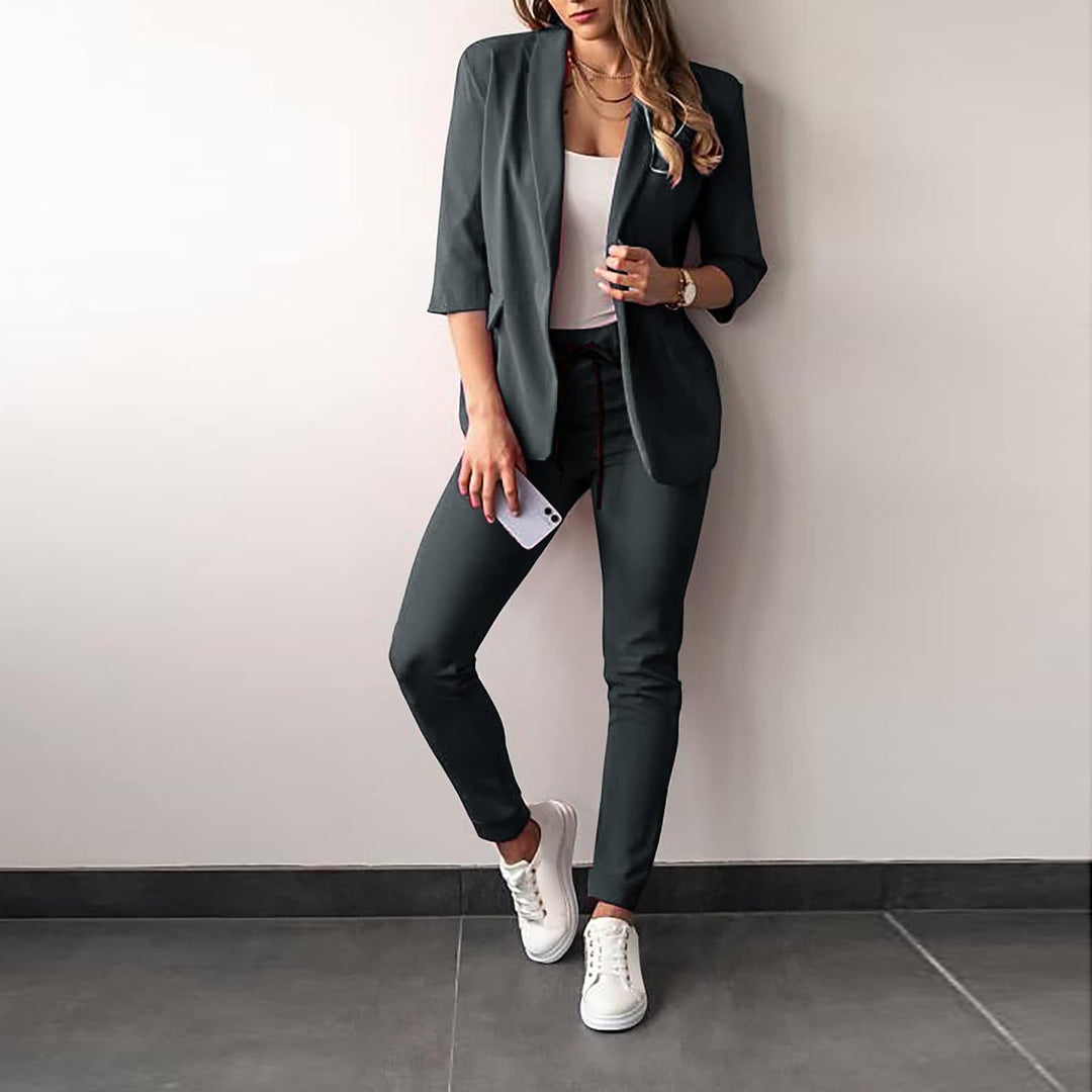 Drune 2-teiliger Damenanzug | Stilvoller Blazer und Hose für Damen