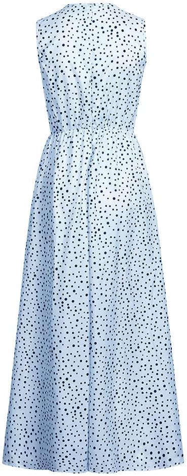 Drune | Bohemian-Patchwork-Kleid Mit V-Ausschnitt Und A-Linie In Punkten