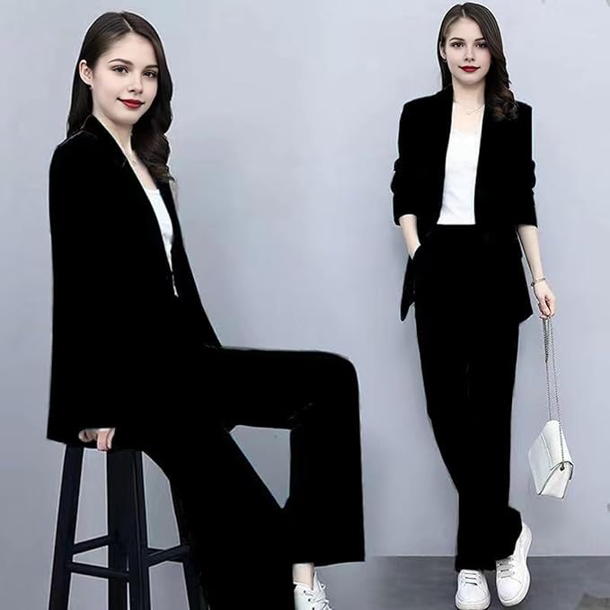 Drune | Eleganter Hosenanzug mit tailliertem Blazer