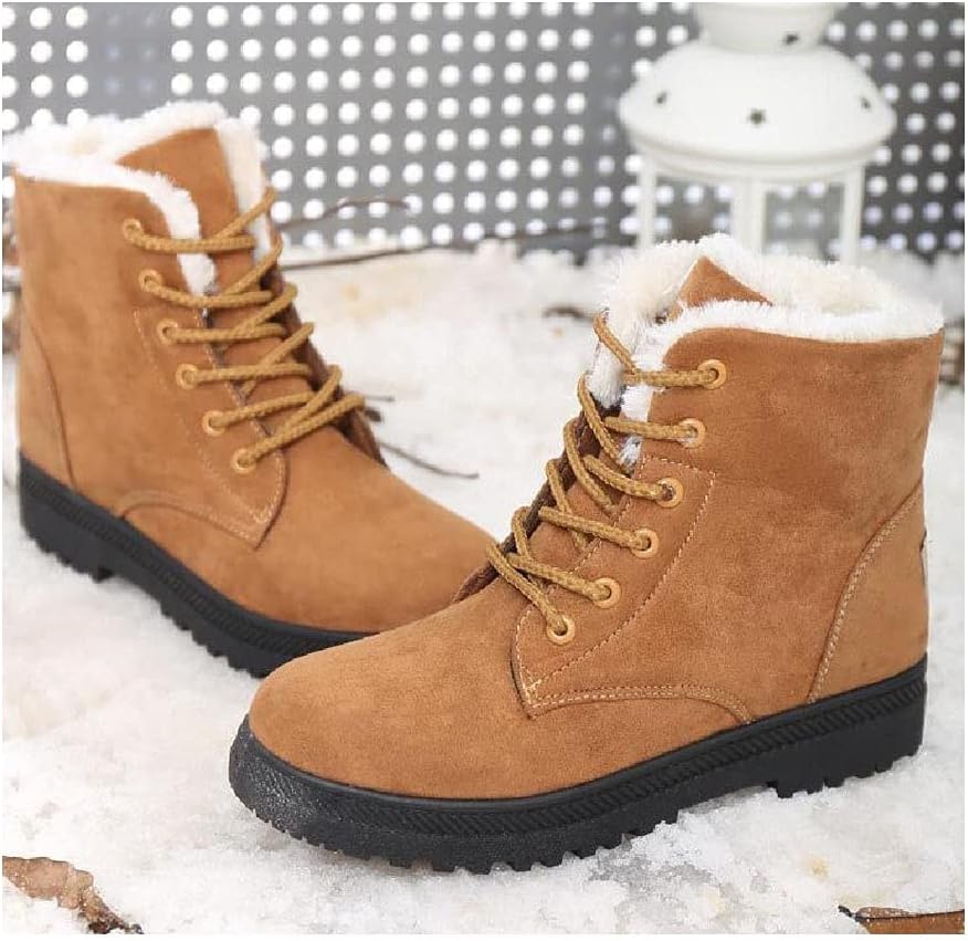 Drune | Rutschfeste Schneestiefel mit Schnürsenkeln