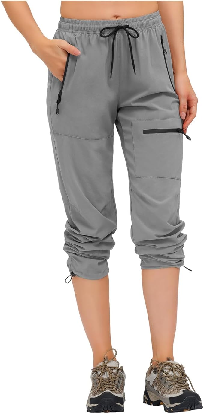 Drune | Leichte, Schnell-Trocknende Cargo Wanderhosen für Frauen