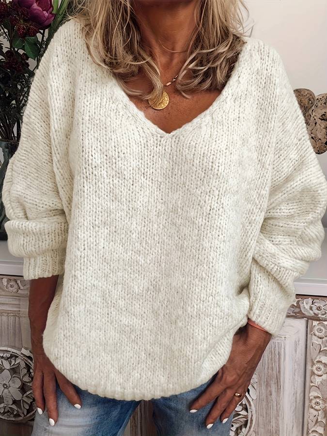 Drune | Pullover mit V-Ausschnitt