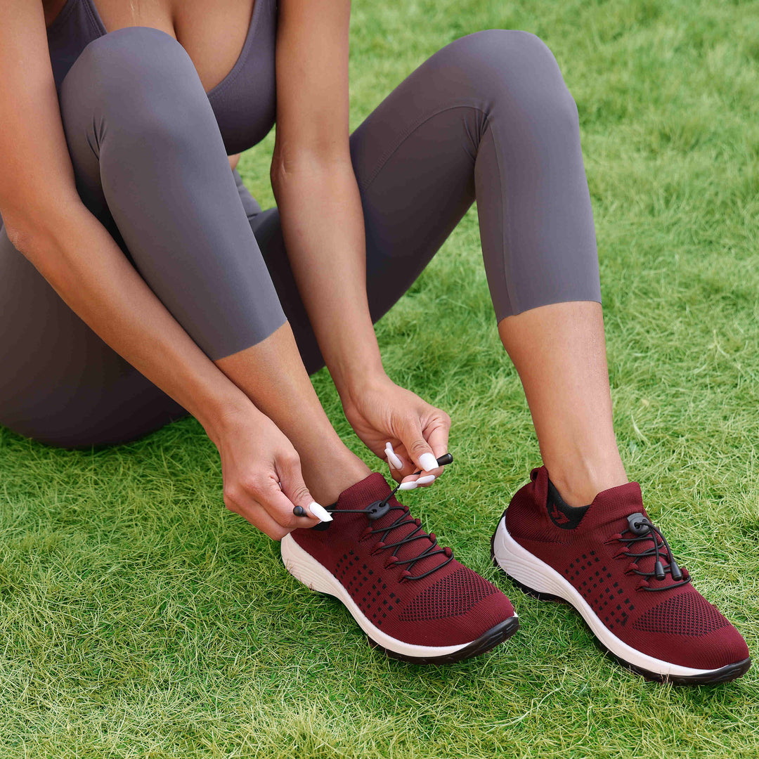 Drune - Damen Ortho Stretch Schuhe mit Fußgewölbestütze