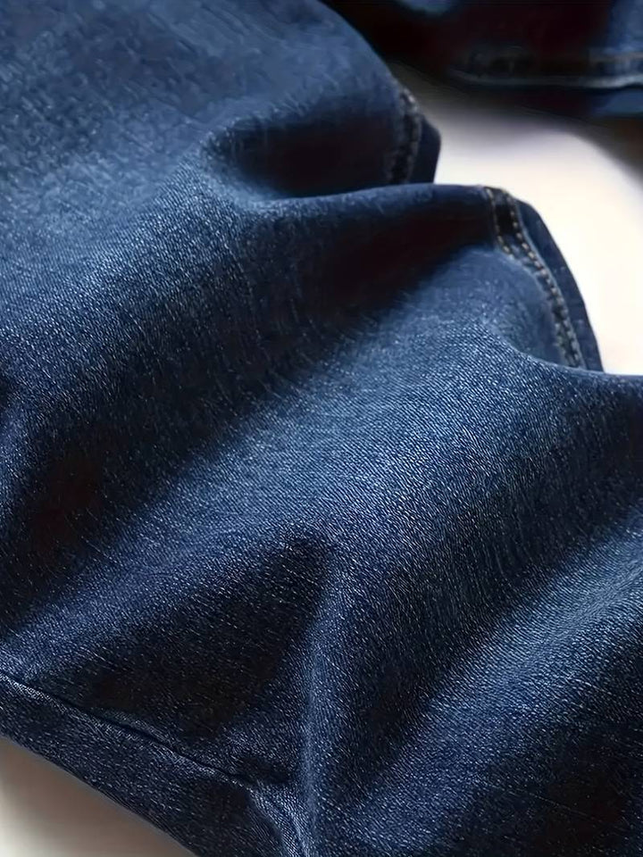 Drune | Skinny Fit Jeans mit Rissen - Stretch Denim Hose für Alltag & Streetwear Style