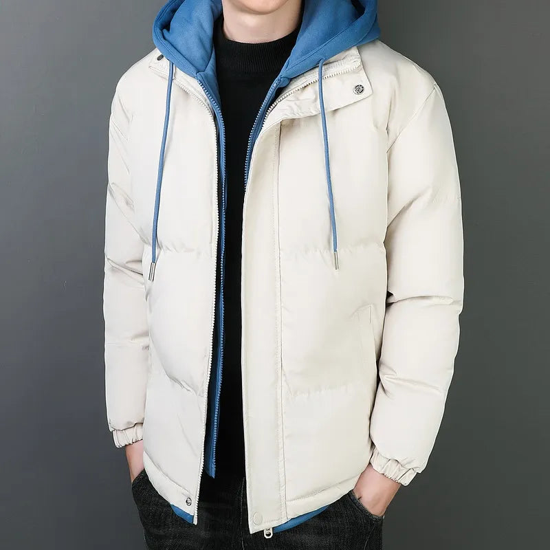 Drune | Herrenjacke aus schwerem Baumwollstoff mit winddichter Kapuze