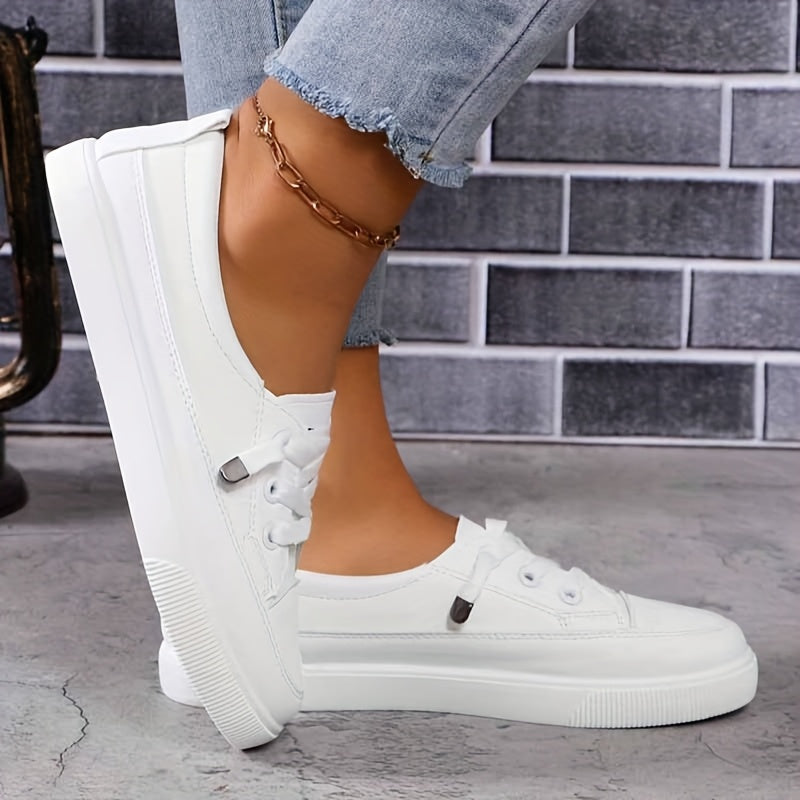 Damen Schnürung Orthopädische Flache Schuhe Drune