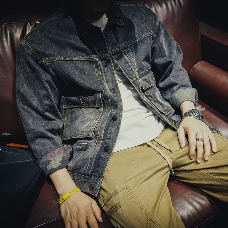 Drune | Jeansjacke Herren