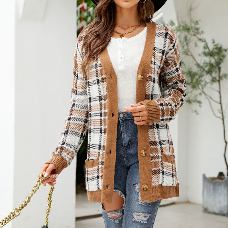 Drune | Lässiger Strick Strickjacke