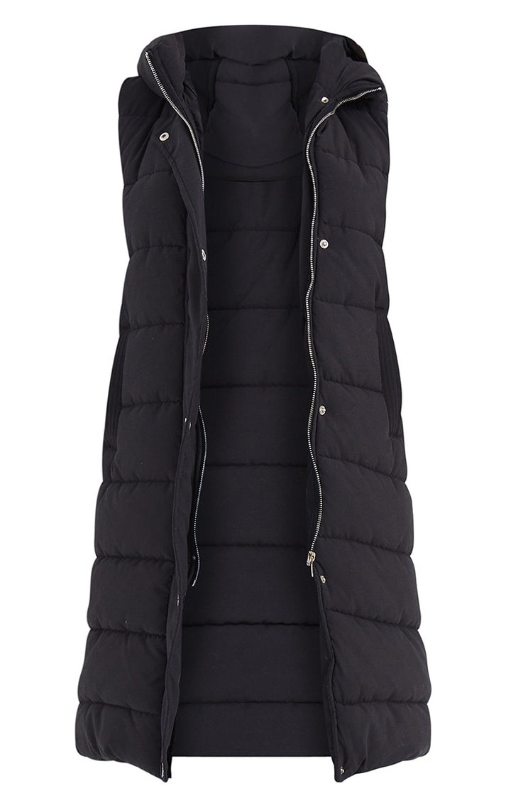 Drune | Damen Kapuzen-Pufferjacke