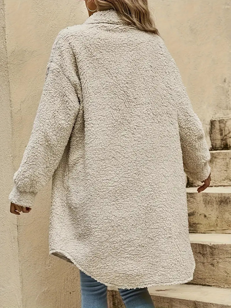 Drune | Teddy Weiches Fleece Weste