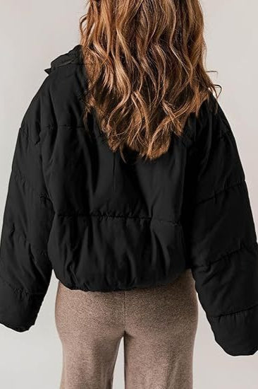 Drune | Schlichte gestepptes Puffer-Jacke