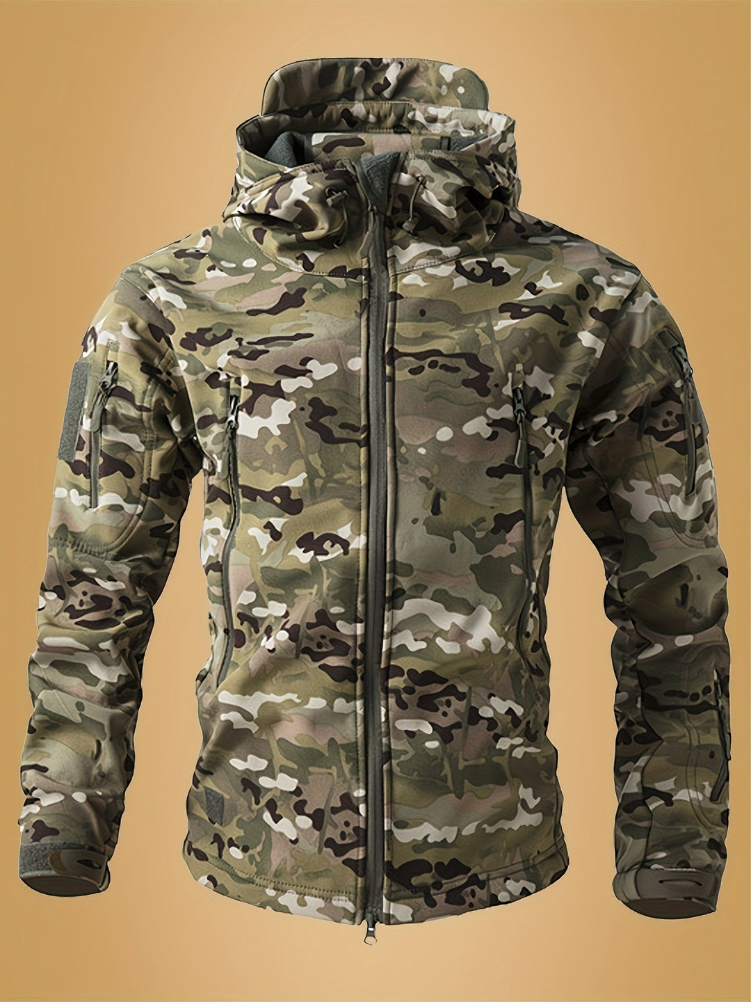 Drune | Camouflage Softshell Jacke