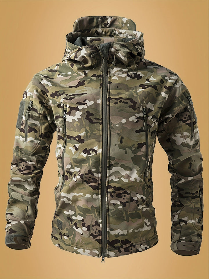 Drune | Camouflage Softshell Jacke