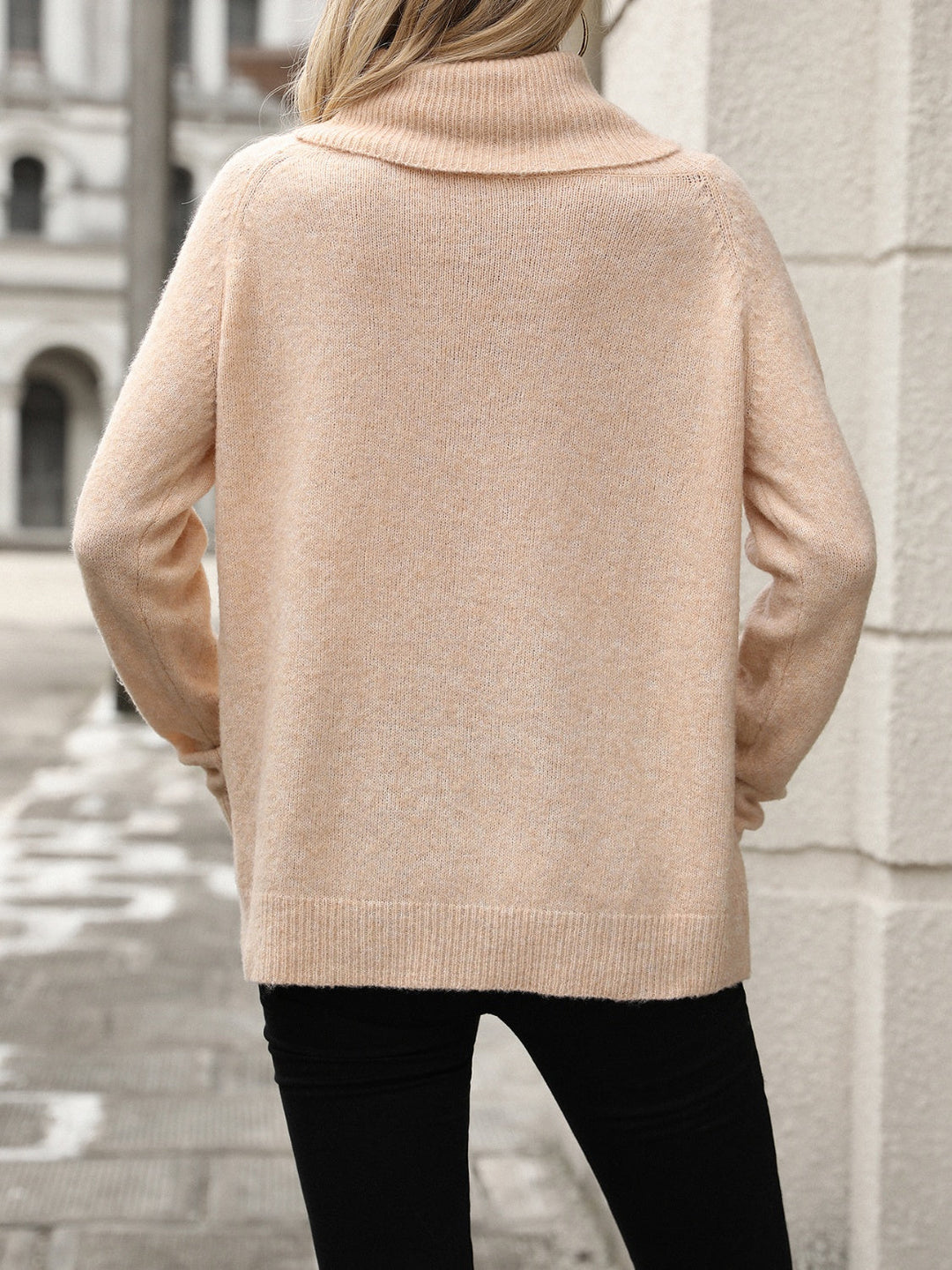 Drune | Pullover für Frauen aus Wolle mit Rollkragen