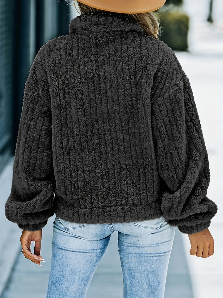 Drune | Truckerjacke mit Pelz