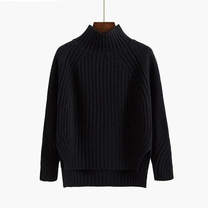 Drune | Strickpullover mit Halbem Rollkragen