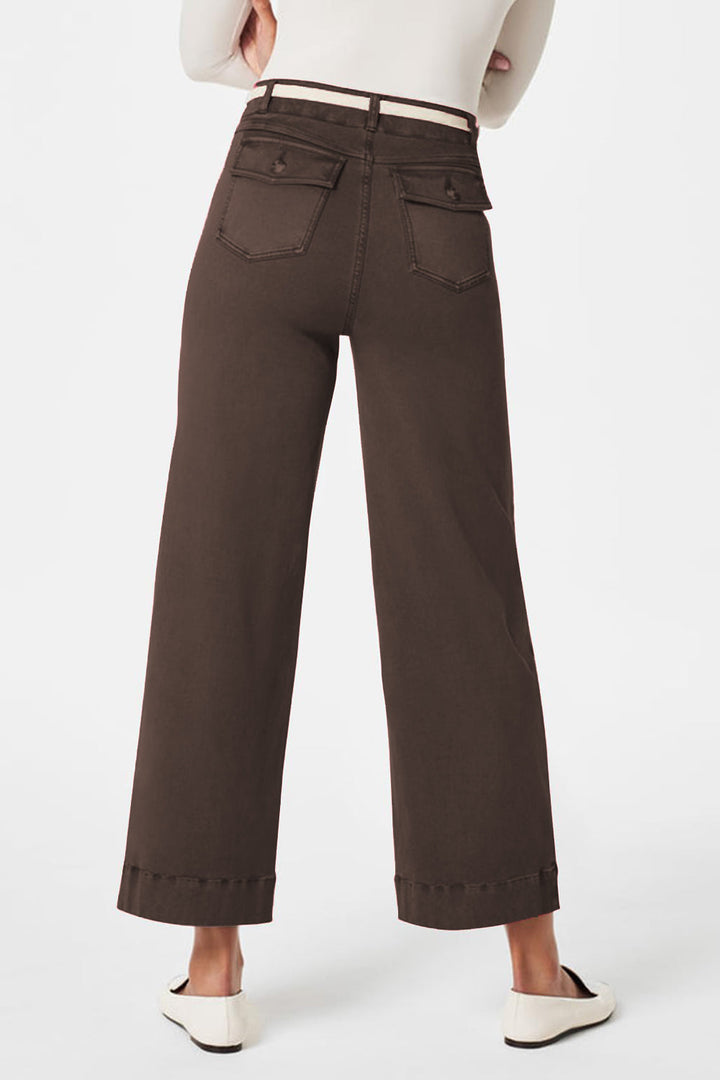 Drune | Hochtaillierte Jeans Mit Taschen Klassisch, Stilvoll Und Vielseitig