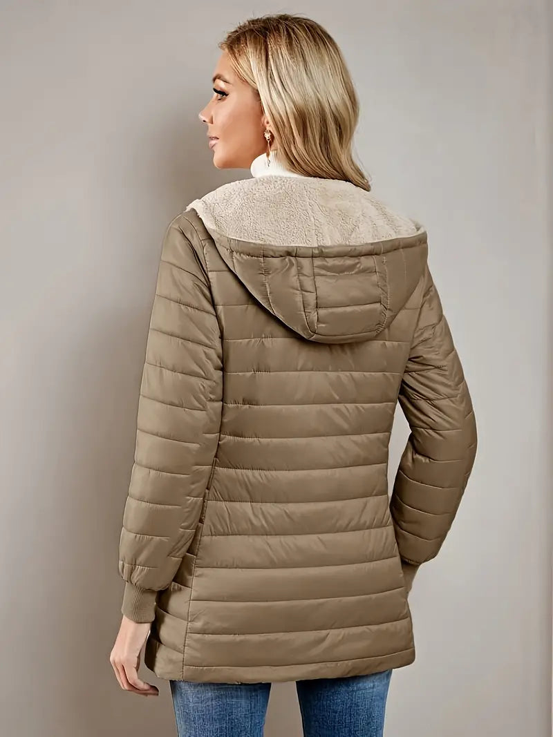 Drune | Fleece gefütterte Jacke mit Reißverschluss
