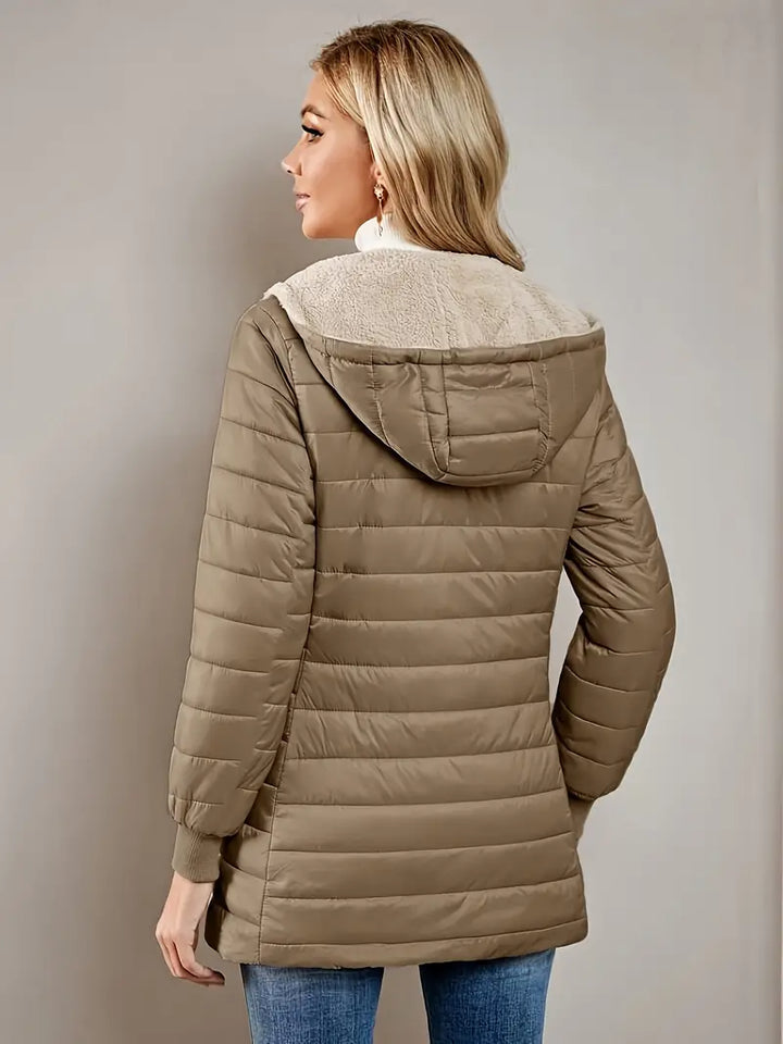 Drune | Fleece gefütterte Jacke mit Reißverschluss