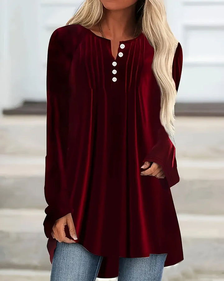 Drune | Button Down Oberteil