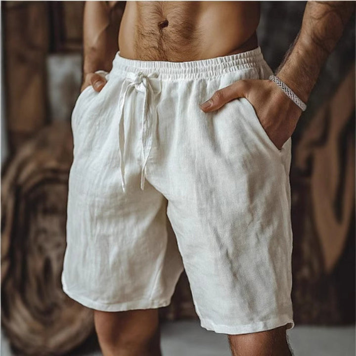 Drune | Herren-Schnürshorts aus Baumwolle