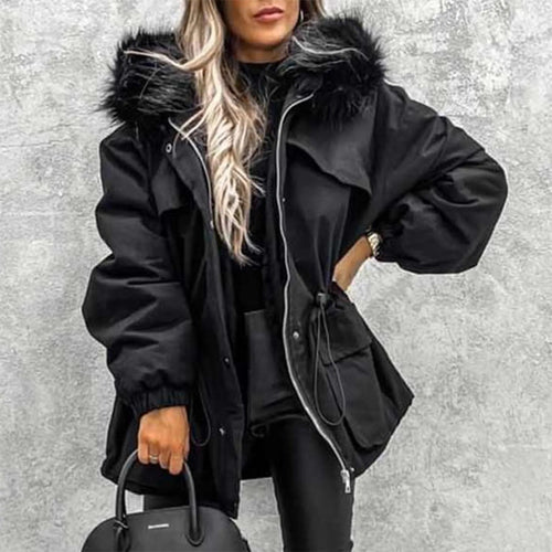Drune | Bontgefütterte Winterjacke