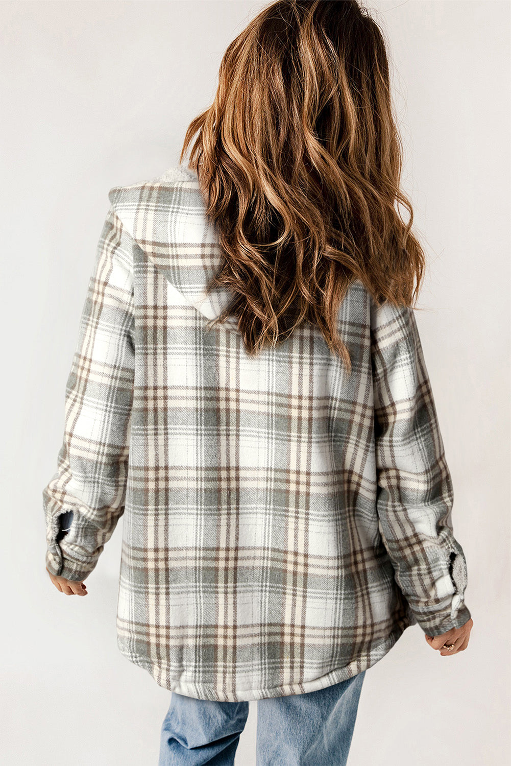 Drune | Gitterjacke mit Plüschfutter Warm und Stilvoll Ideal Für Den Alltag