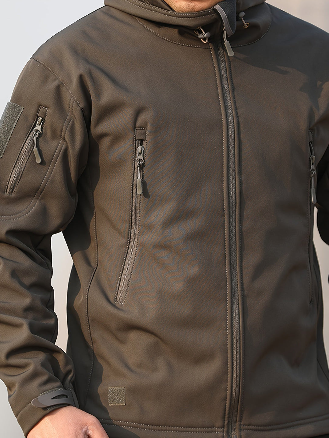 Drune | Softshelljacke Mit Kapuze Für Windige Tage