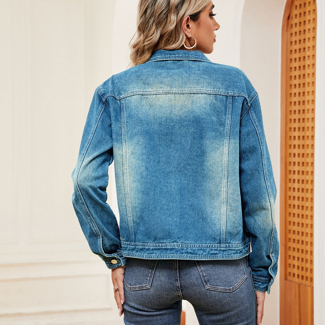 Drune | Gewaschenes Denim-Jacke