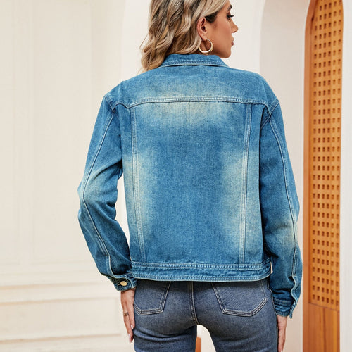 Drune | Gewaschenes Denim-Jacke