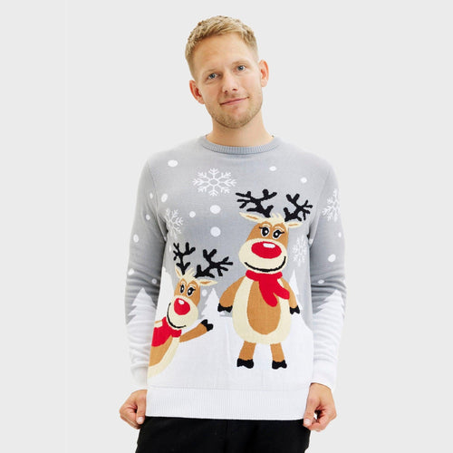 Drune | Süßer Weihnachts-Pullover - Herren