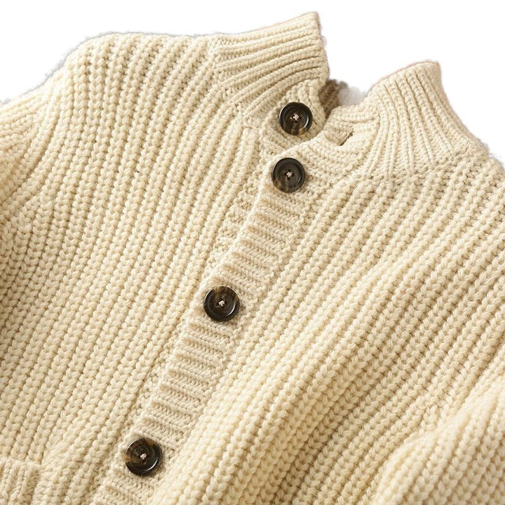 Drune | Strickpullover mit Knopfverschluss für Herren