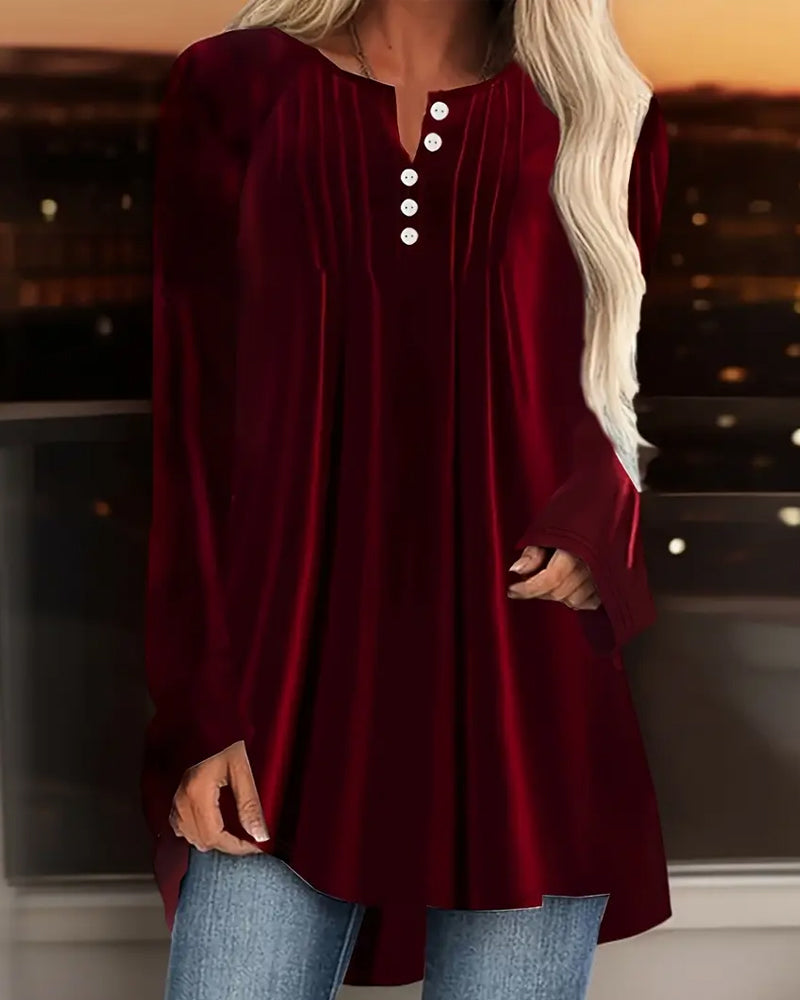 Drune | Button Down Oberteil