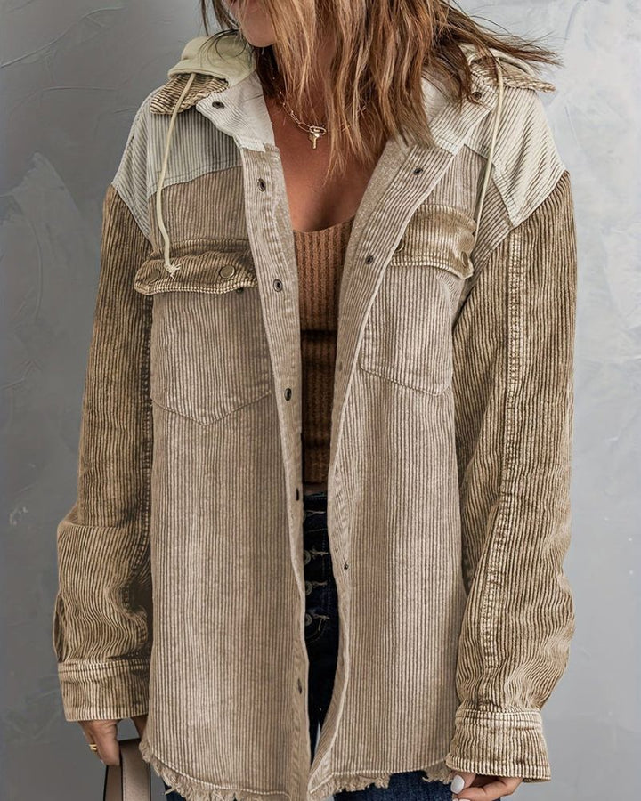 Drune | Stylische Corduroy Jacke