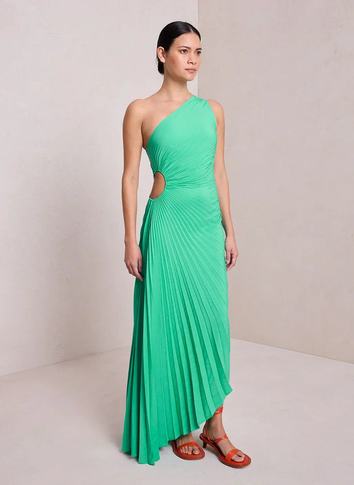 Drune | One Shoulder Maxikleid