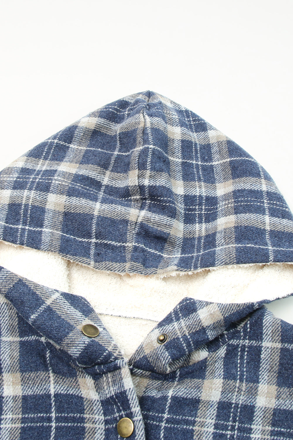 Drune | Gepunktete Jacke mit Kapuze Weiches Plüschfutter Perfekt Für Kalte Tage