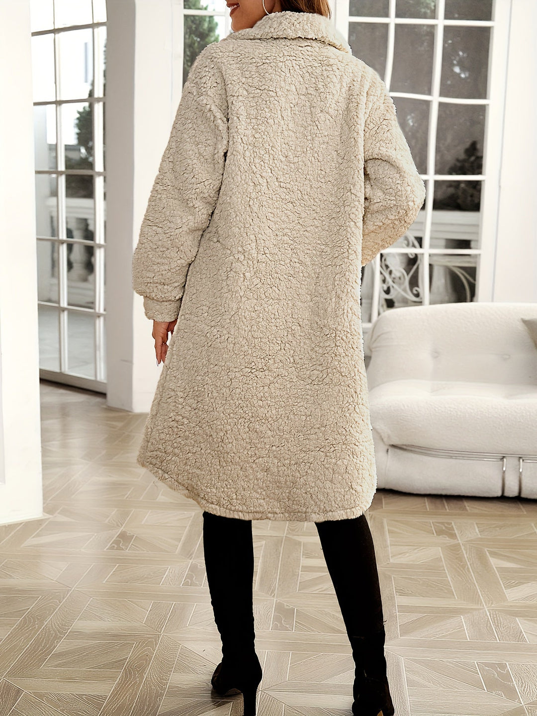Drune | Plüschjacke Aus Polyester Stilvoll Und Behaglich