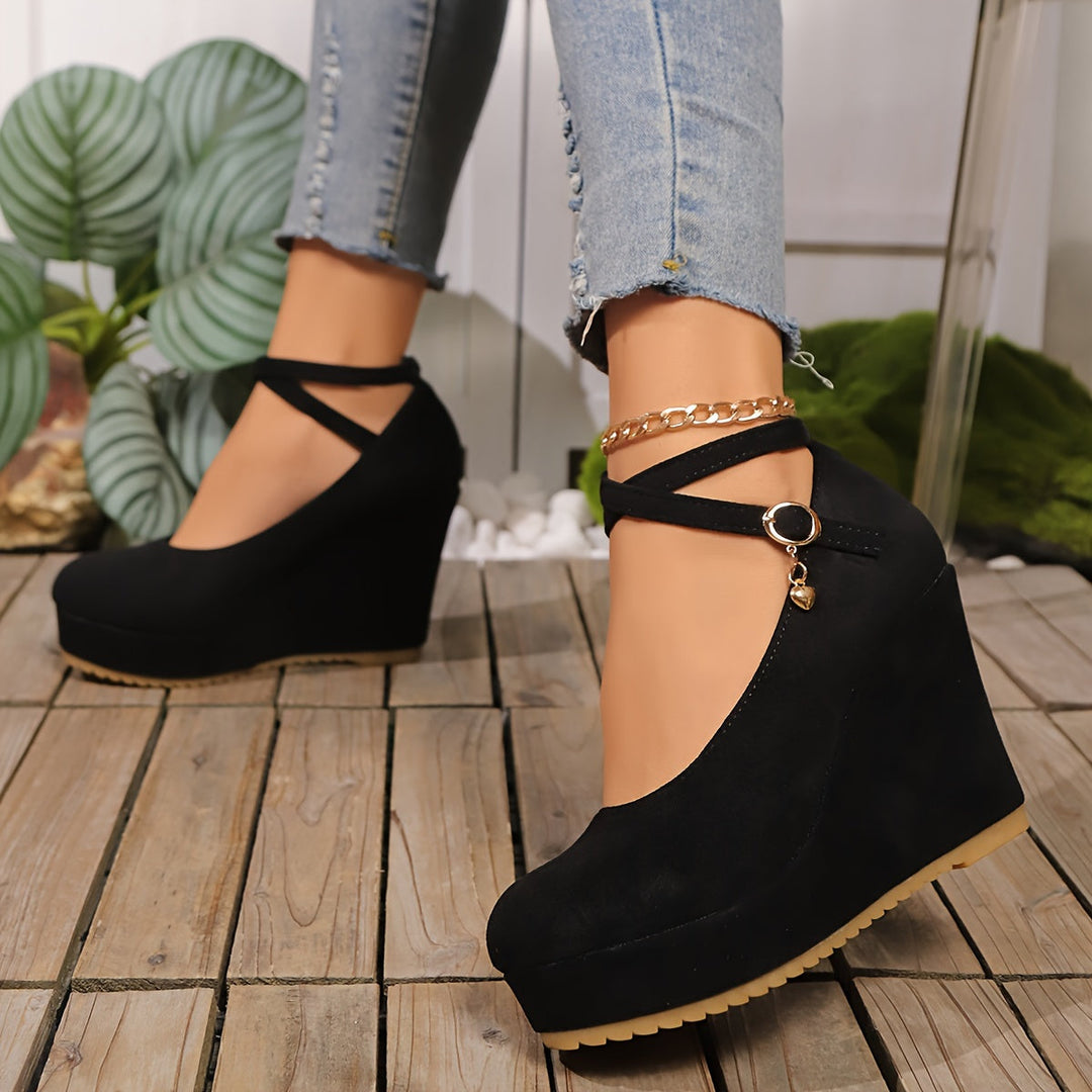 Drune | Elegante Damenschuhe mit Keilabsatz